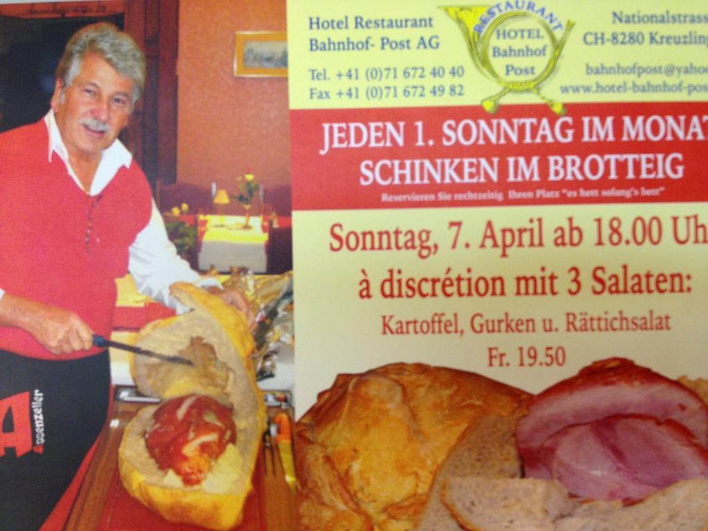 Gastro Bahnhof Post Kreuzlingen Ag Kültér fotó